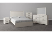 Stelsie White Dresser and Mirror -  Ashley - Lara Furniture