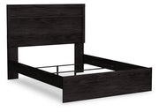 Belachime Charcoal Queen Panel Bed, Dresser, Mirror, and Nightstand from Ashley - Lara Furniture