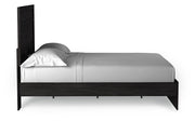 Belachime Charcoal Queen Panel Bed, Dresser, Mirror, Chest and Nightstand from Ashley - Lara Furniture