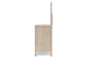 Cadmori Two-tone Dresser and Mirror -  Ashley - Lara Furniture