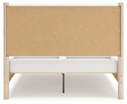 Cadmori Two-tone Queen Upholstered Panel Bed, Dresser and Nightstand from Ashley - Lara Furniture