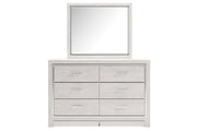Altyra White Dresser and Mirror -  Ashley - Lara Furniture