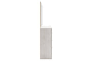 Altyra White Dresser and Mirror -  Ashley - Lara Furniture