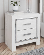 Altyra White Twin Panel Bed, Dresser, Mirror and Nightstand from Ashley - Lara Furniture