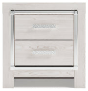 Altyra White Twin Panel Bed, Dresser, Mirror and Nightstand from Ashley - Lara Furniture