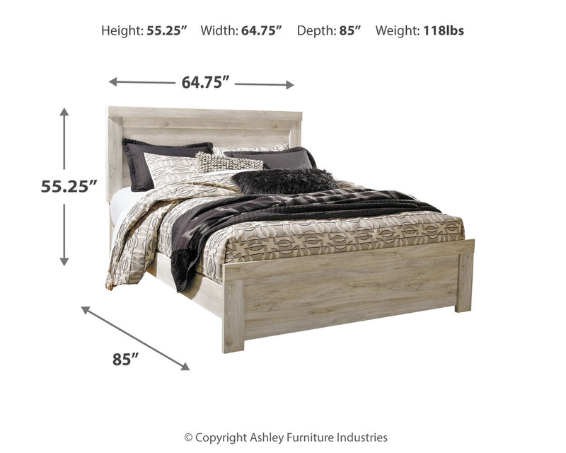 Bellaby Queen Panel Bed, Dresser and Mirror from Ashley - Lara Furniture