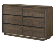Kinkaid Warm Wood Dresser from Crown Mark - Lara Furniture
