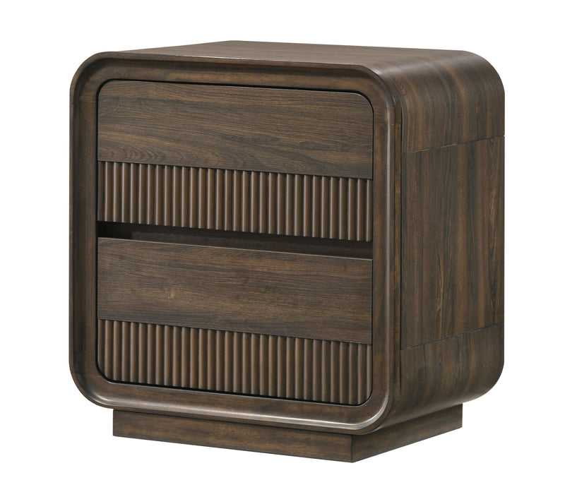 Kinkaid Warm Wood Bedroom Set from Crown Mark - Lara Furniture