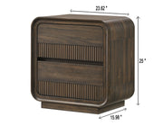Kinkaid Warm Wood Bedroom Set from Crown Mark - Lara Furniture