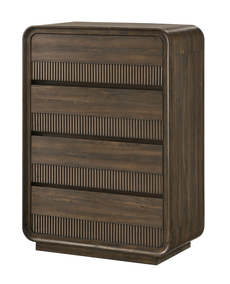 Kinkaid Warm Wood Chest from Crown Mark - Lara Furniture