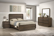 Kinkaid Warm Wood Bedroom Set from Crown Mark - Lara Furniture