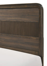 Kinkaid Warm Wood Queen Bed from Crown Mark - Lara Furniture