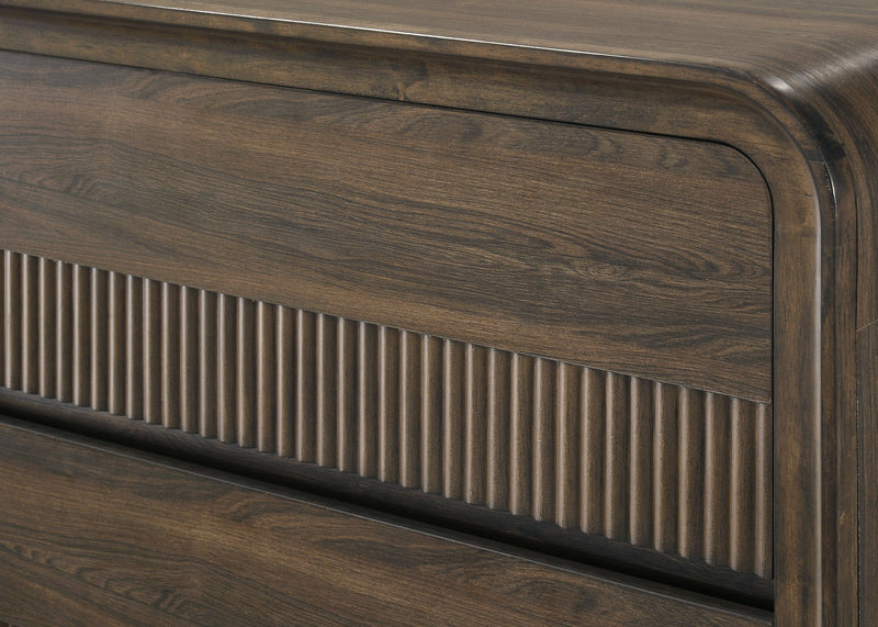 Kinkaid Warm Wood Dresser from Crown Mark - Lara Furniture