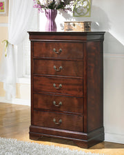 Alisdair Dark Brown Sleigh Youth Bedroom Set - Luna Furniture