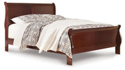Alisdair Brown Queen Sleigh Bed, Dresser, Chest and Nightstand from Ashley - Lara Furniture