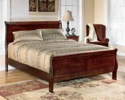 Alisdair Brown Queen Sleigh Bed, Dresser, Chest and Nightstand from Ashley - Lara Furniture