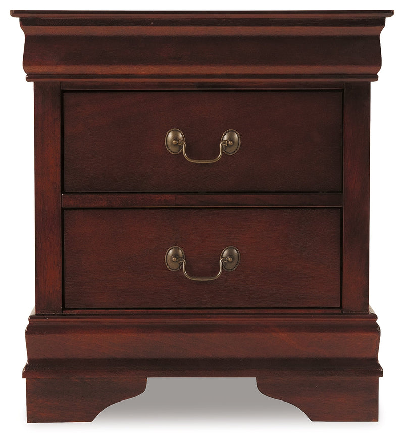 Alisdair Brown Queen Sleigh Bed, Dresser, Chest and Nightstand from Ashley - Lara Furniture