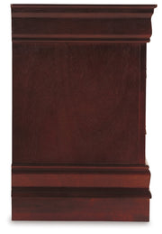 Alisdair Brown Queen Sleigh Bed, Dresser, Chest and Nightstand from Ashley - Lara Furniture