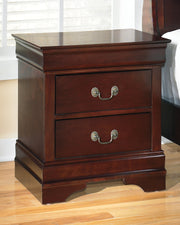 Alisdair Brown Queen Sleigh Bed, Dresser, Chest and Nightstand from Ashley - Lara Furniture