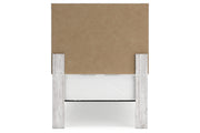 Cayboni Whitewash Twin Panel Bed -  Ashley - Lara Furniture