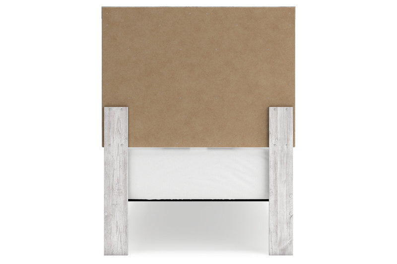 Cayboni Whitewash Twin Panel Bed -  Ashley - Lara Furniture