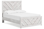 Cayboni Whitewash Full Panel Bed -  Ashley - Lara Furniture