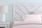 Cayboni Whitewash Full Panel Bed -  Ashley - Lara Furniture