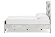 Cayboni Whitewash Full Panel Bed -  Ashley - Lara Furniture