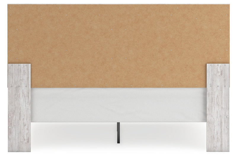 Cayboni Whitewash King Panel Bed -  Ashley - Lara Furniture