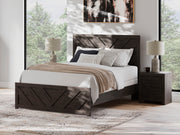 Prendonea Charcoal Panel Bedroom Set from Ashley - Lara Furniture