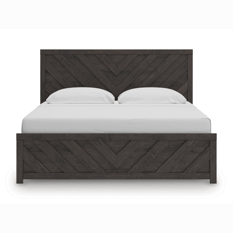 Prendonea Charcoal Panel Bedroom Set from Ashley - Lara Furniture
