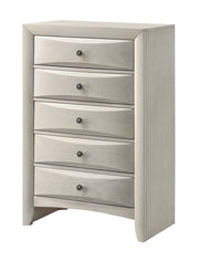 Emily White Chest from Crown Mark - Lara Furniture