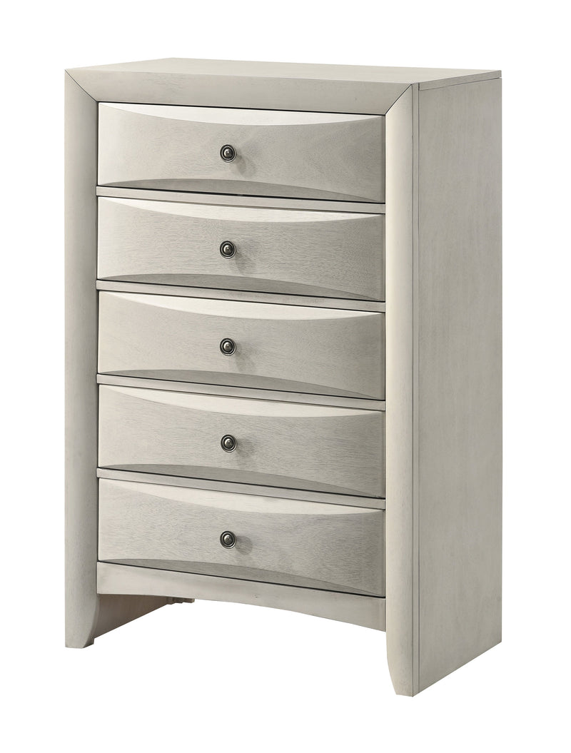 Emily White Chest from Crown Mark - Lara Furniture