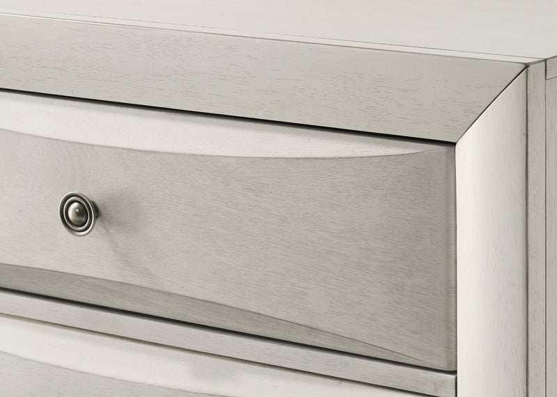 Emily White Nightstand from Crown Mark - Lara Furniture
