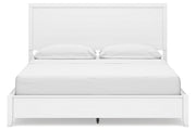 Binterglen White California King Panel Bed -  Ashley - Lara Furniture