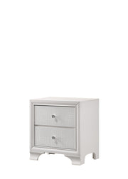 Lyssa Oat and Frost LED Upholstered Panel Youth Bedroom Set from Crown Mark - Lara Furniture