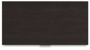 Covetown Dark Brown Queen Panel Bed, Dresser, Mirror, Chest and Nightstand from Ashley - Lara Furniture