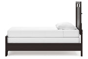 Covetown Dark Brown Twin Panel Bed -  Ashley - Lara Furniture