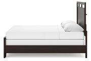 Covetown Dark Brown King Panel Bed -  Ashley - Lara Furniture