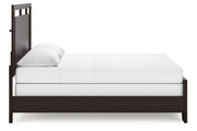 Covetown Dark Brown King Panel Bed -  Ashley - Lara Furniture