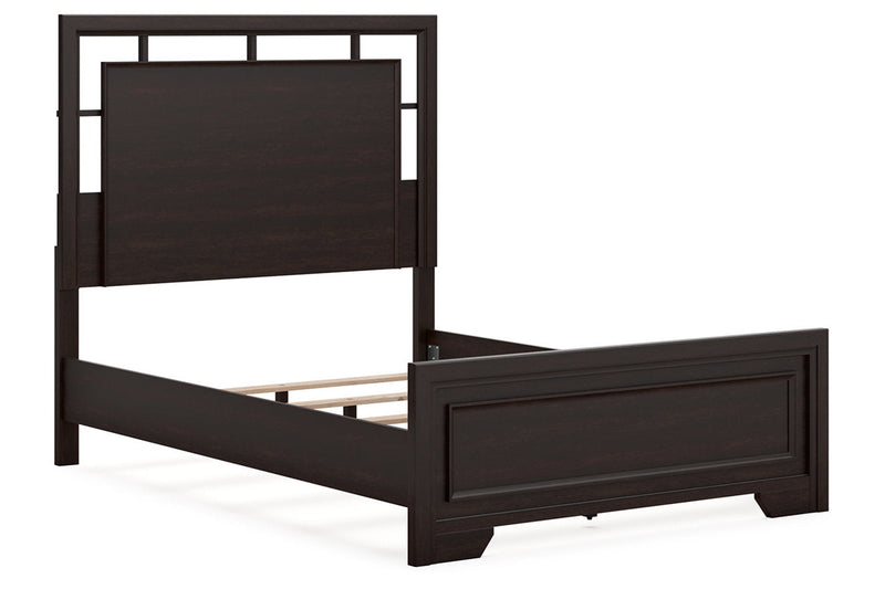 Covetown Dark Brown Full Panel Bed -  Ashley - Lara Furniture