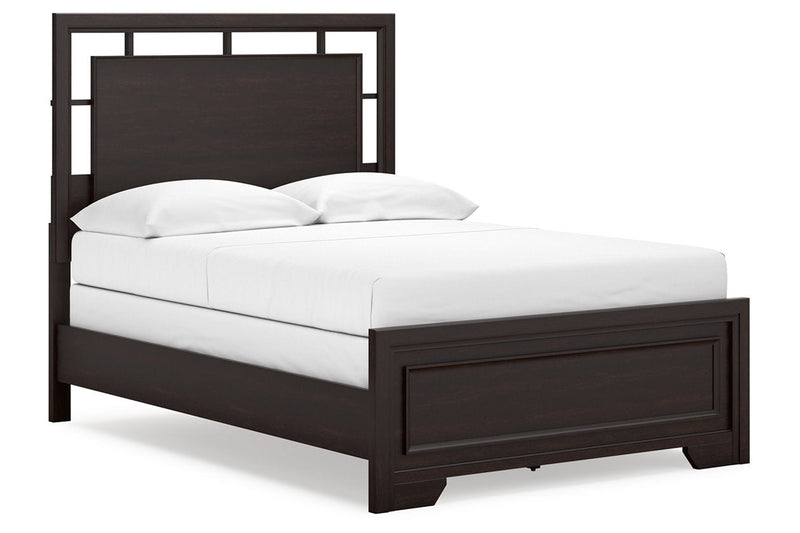 Covetown Dark Brown Full Panel Bed -  Ashley - Lara Furniture