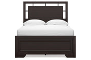 Covetown Dark Brown Full Panel Bed -  Ashley - Lara Furniture