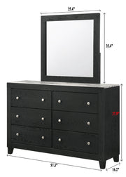 Cadence Black Bedroom Set from Crown Mark - Lara Furniture