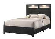 Cadence Black LED Panel Bedroom Set - Lara FurnitureBedroom Set