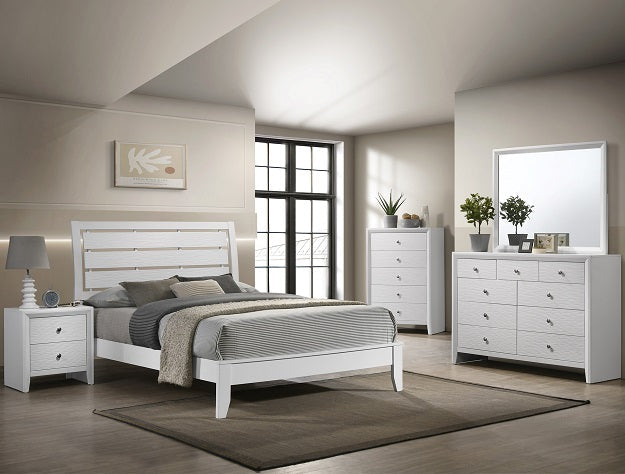 Evan Dresser Top White - Lara Furniture