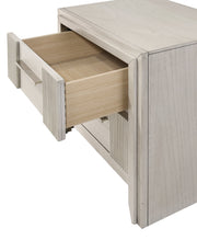 Carlton White Mist Nightstand from Crown Mark - Lara Furniture