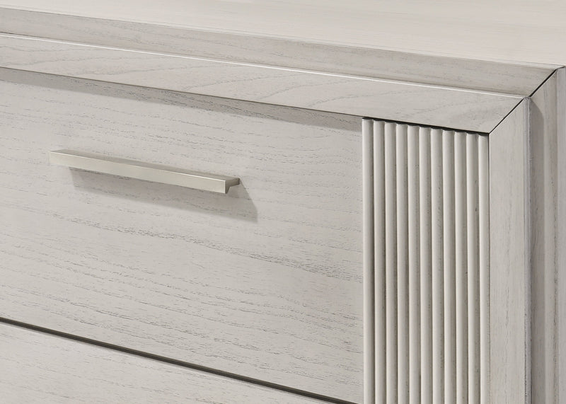 Carlton White Mist Chest from Crown Mark - Lara Furniture