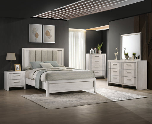 Carlton White Mist Chest from Crown Mark - Lara Furniture