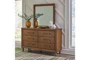 Lyncott Brown Dresser and Mirror -  Ashley - Lara Furniture